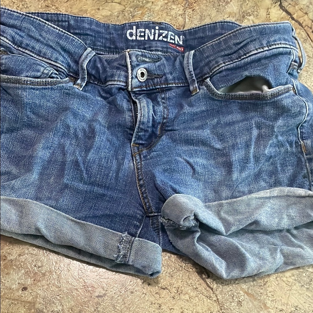 Levi's Blue Jean Shorts